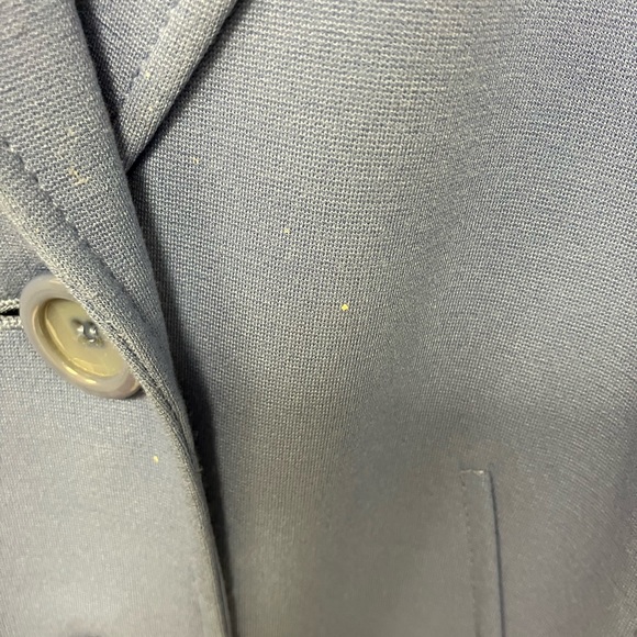 Talbots, blazer in light blue, size 8. - Picture 7 of 9